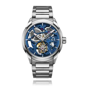 ZEROO T3 THE LEO AUTOMATIC SKELETON TOURBILLONAUTOMATIC TOURBILLON WATCH FOR GENTS - ZT003SBL